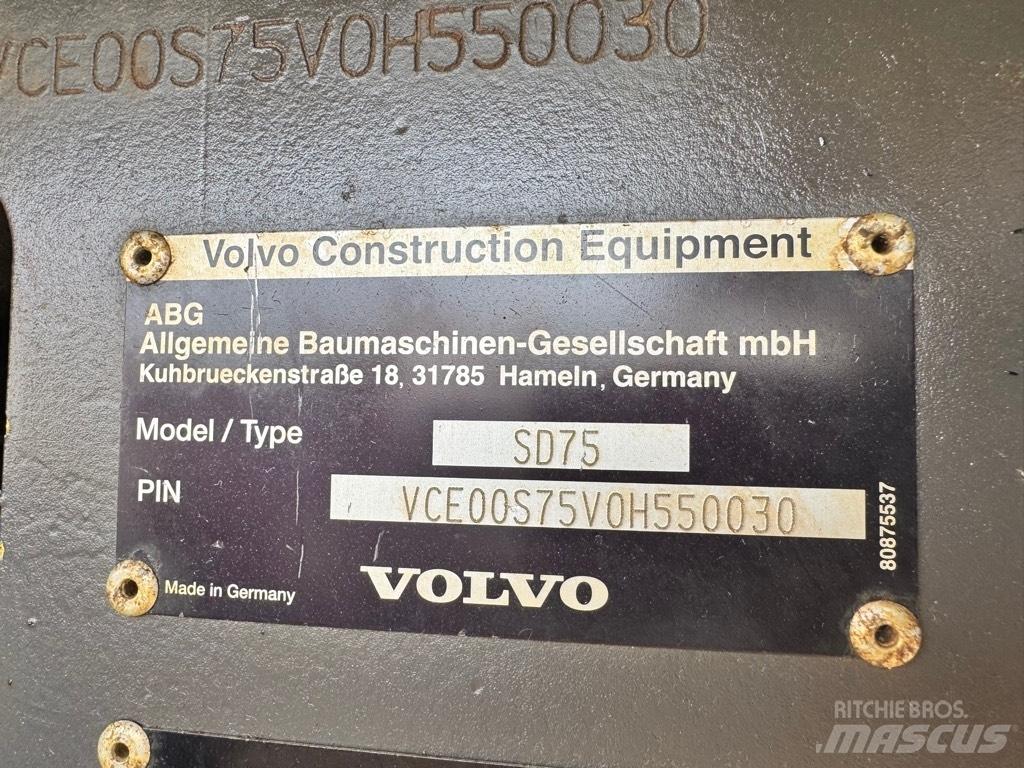 Volvo SD 75 Ťahačové valce