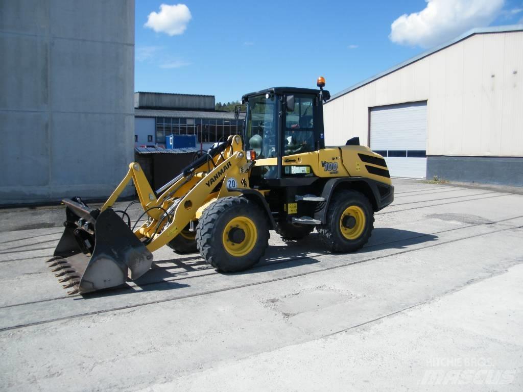Yanmar v100 Kolesové nakladače