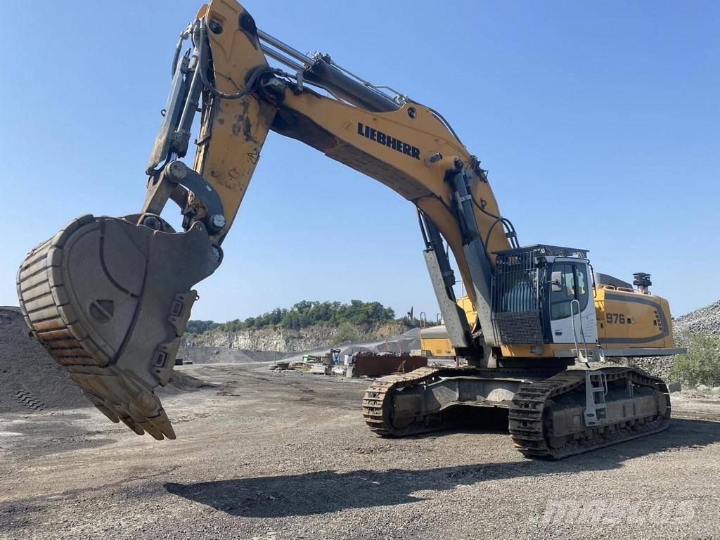 Liebherr R 976 HD Pásové rýpadlá
