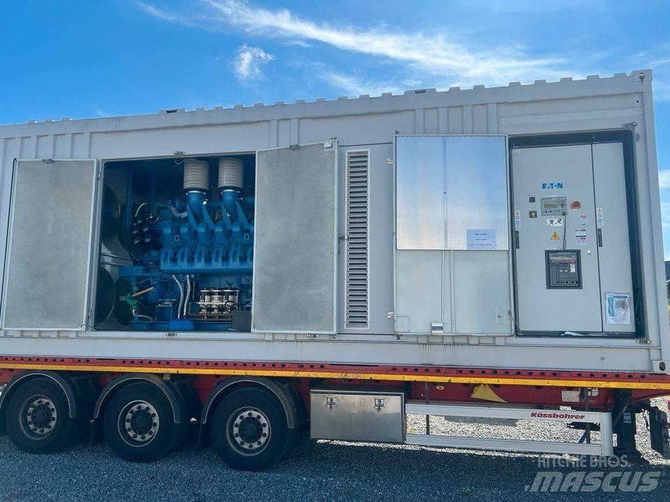 MTU 1800 KVA Naftové generátory