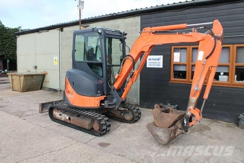 Hitachi ZX 30 U Mini rýpadlá < 7t