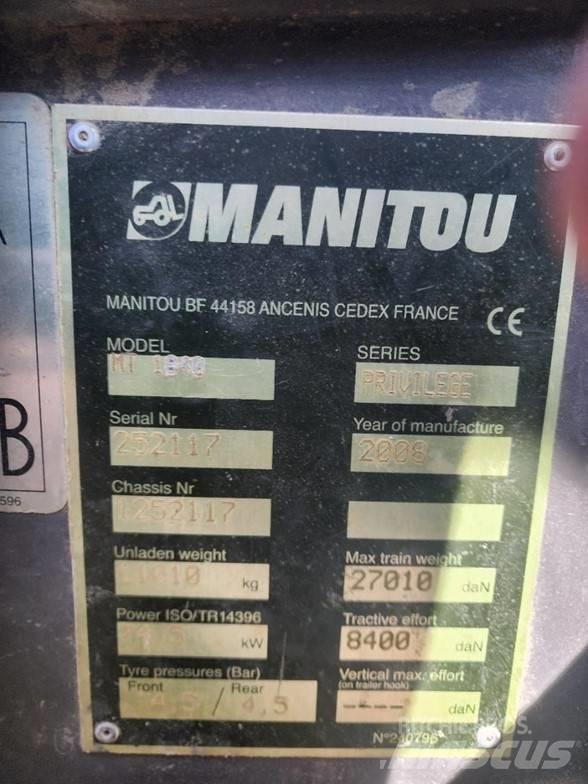 Manitou MT1840 Teleskopické manipulátory