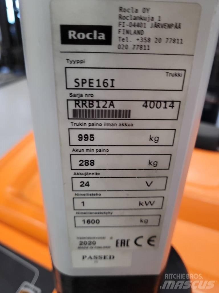 Rocla SPE16i Samohybné vozíky