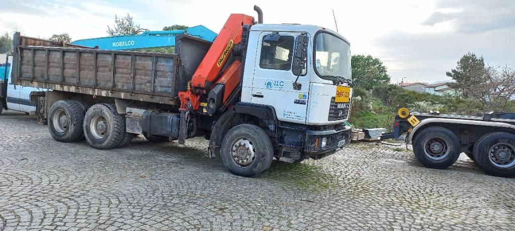 MAN 26.364 Autožeriavy, hydraulické ruky