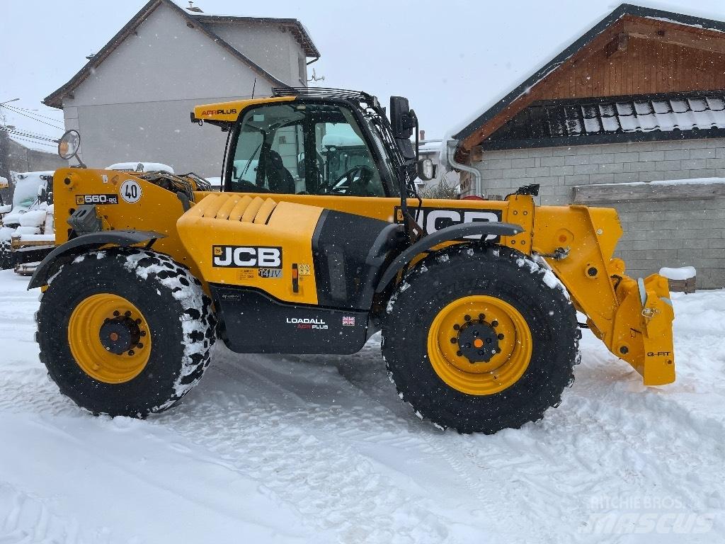 JCB 560-80 AGRI PLUS Teleskopické nakladače pre poľnohospodárstvo