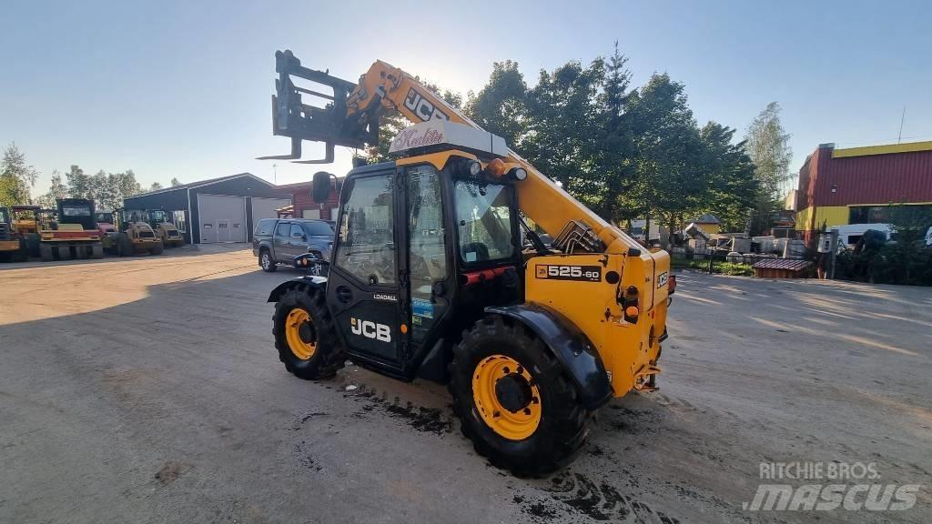 JCB 525-60 Hi-Viz Teleskopické kolesové nakladače