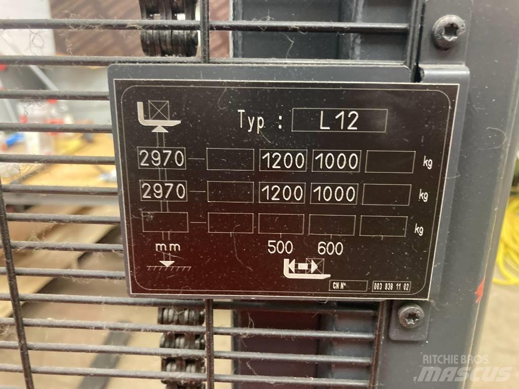 Linde L12AC Ručne vedené vysokozdvižné vozíky