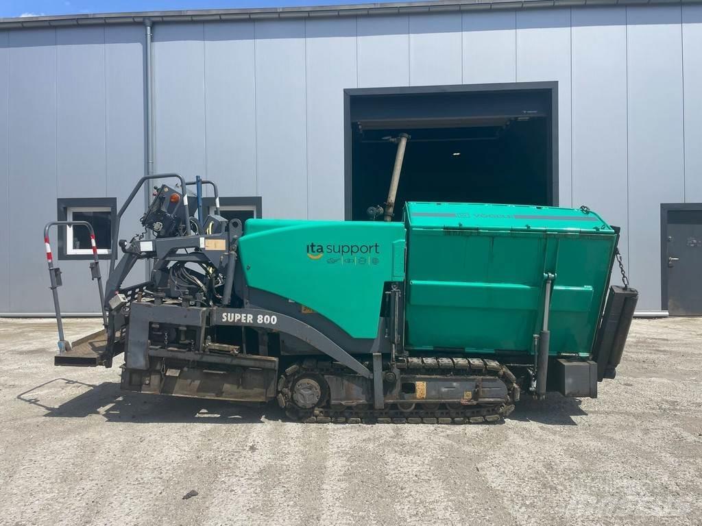Vögele Super 800 Finišéry