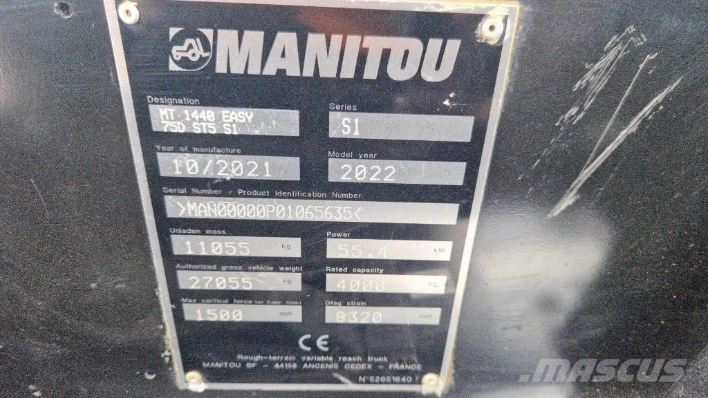 Manitou MT 1440 Teleskopické manipulátory