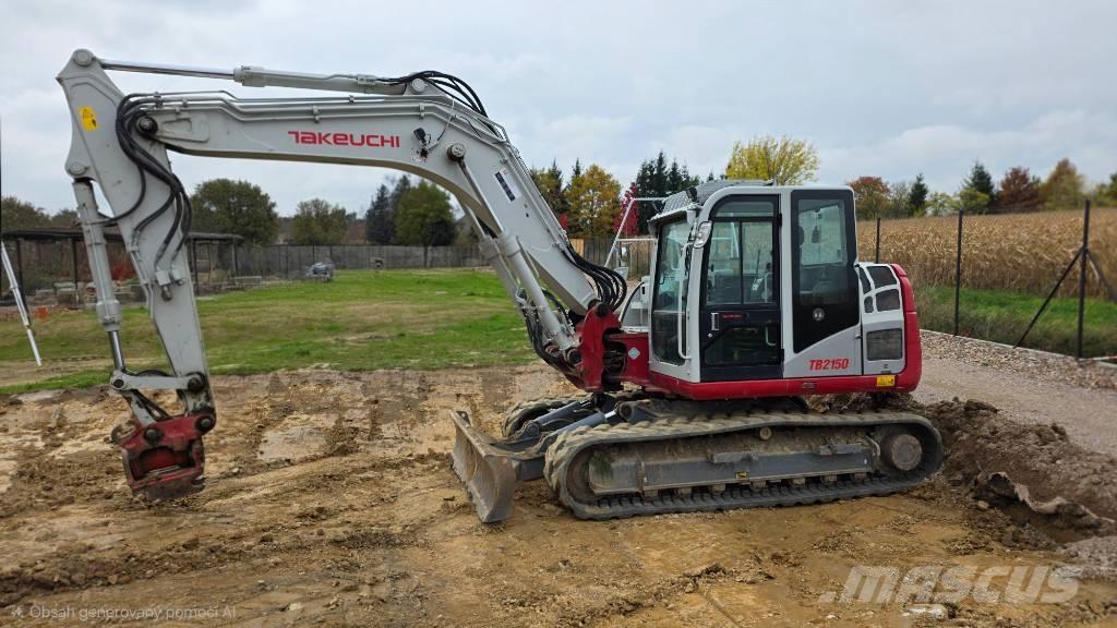 Takeuchi TB 2150 Pásové rýpadlá
