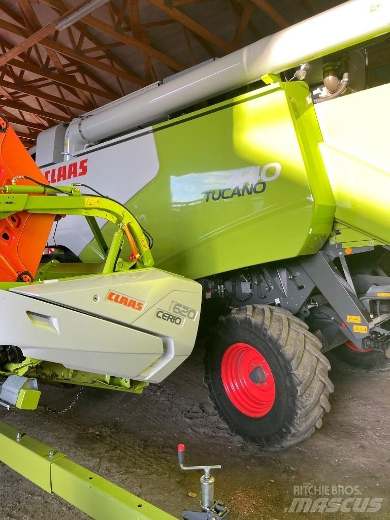 CLAAS Tucano 440 Kombinované zberacie stroje