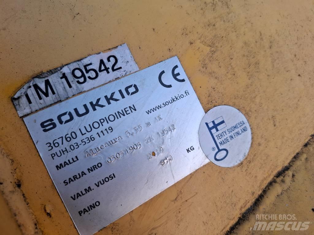 Soukkio AK 3400 Snežné pluhy, predné snežné radlice