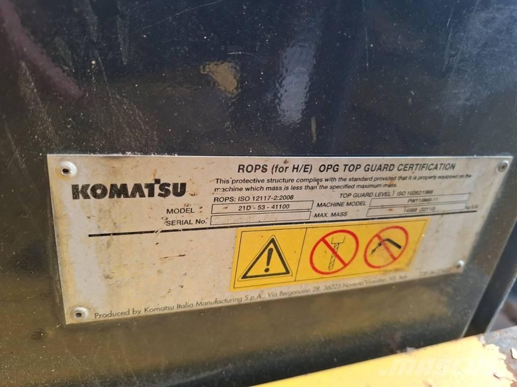 Komatsu PW 118MR-11 Kolesové rýpadlá