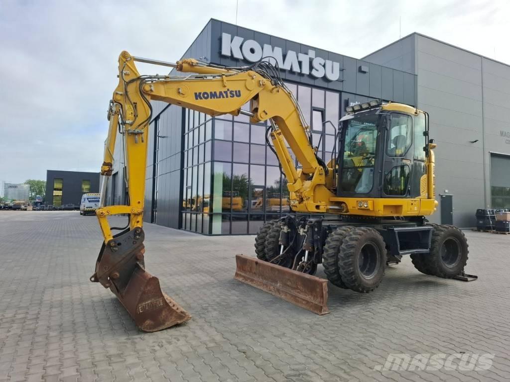 Komatsu PW 118MR-11 Kolesové rýpadlá