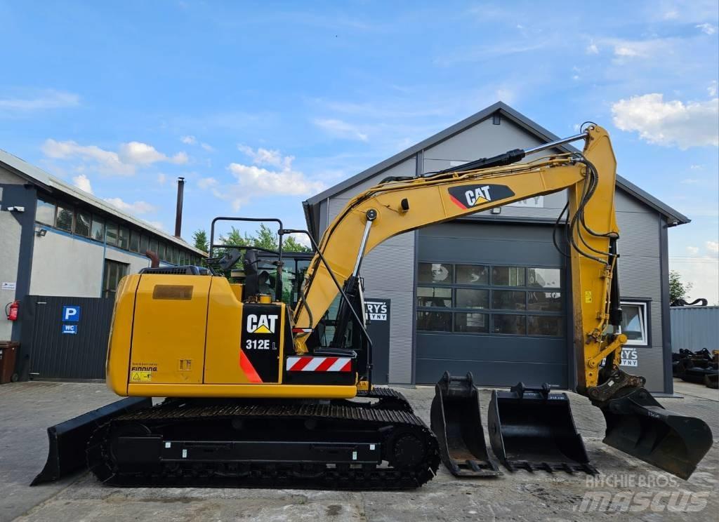 CAT 312 E Pásové rýpadlá