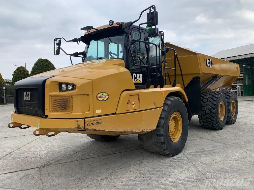 CAT 730 Kĺbové nákladné autá