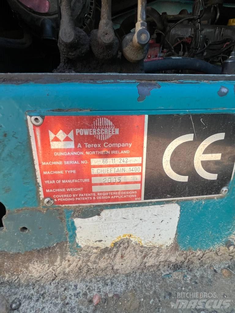 PowerScreen 1400 Mobilné triediče