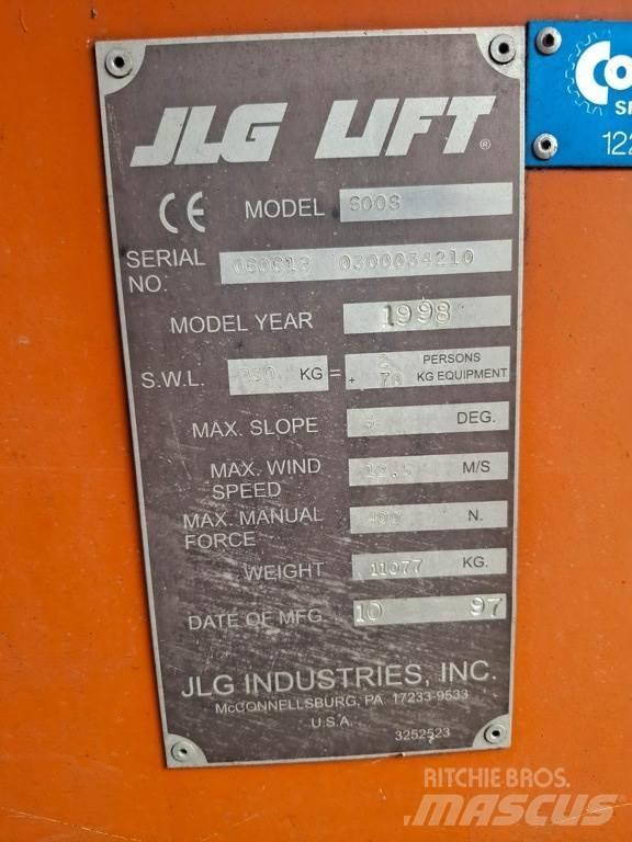 JLG 600s Teleskopické plošiny