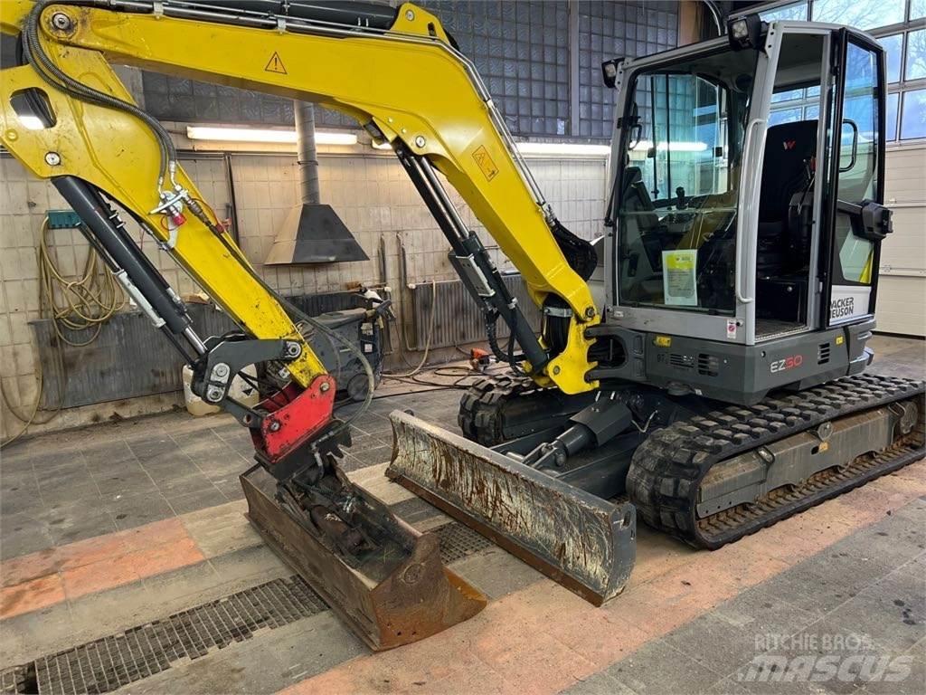 Wacker Neuson EZ50 Pásové rýpadlá