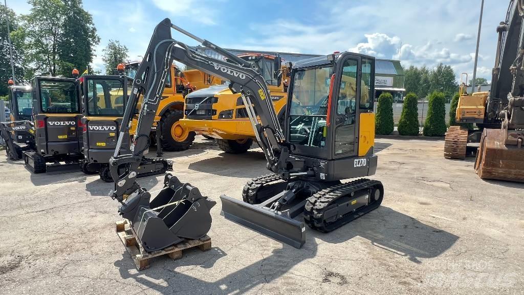 Volvo EC 27 D Mini rýpadlá < 7t