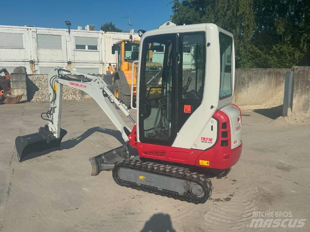 Takeuchi TB 216 Mini rýpadlá < 7t