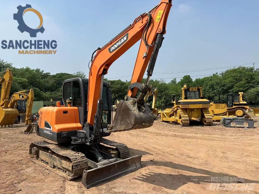 Doosan DX 60 Mini rýpadlá < 7t
