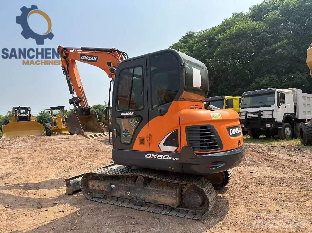 Doosan DX 60 Mini rýpadlá < 7t