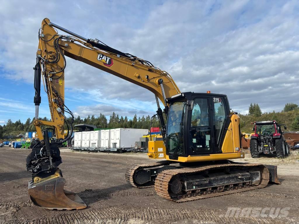 CAT 315 Pásové rýpadlá