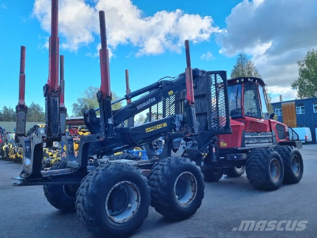 Komatsu 875 Lesné traktory