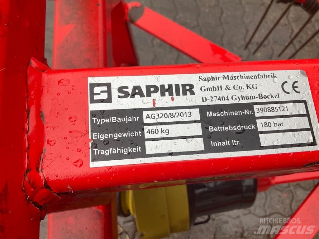 Saphir Ag 320 Obracače a zhrabovače sena