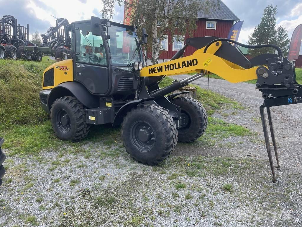 New Holland W70C Kolesové nakladače