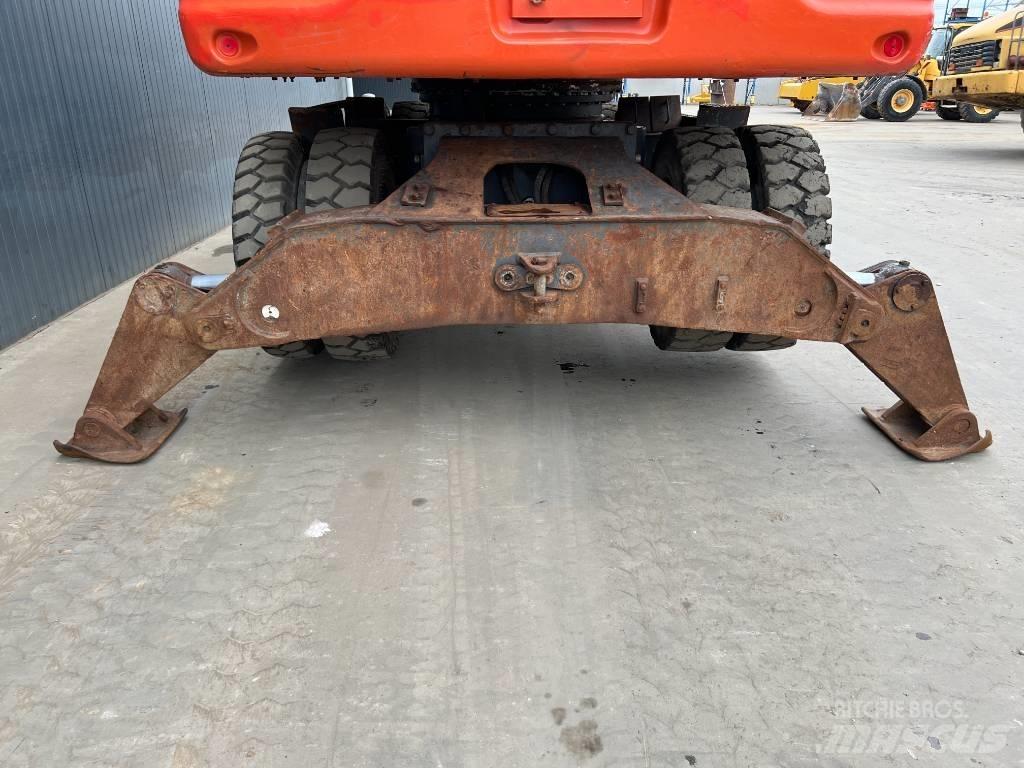 Doosan DX210W Kolesové rýpadlá