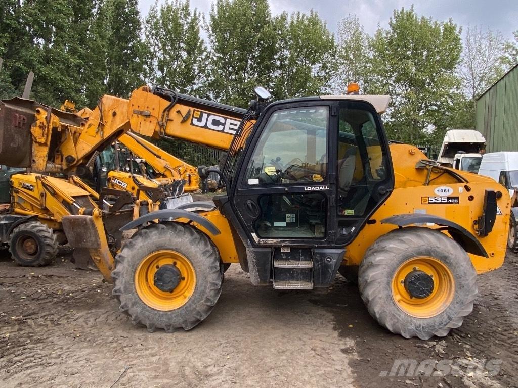 JCB 535-125 Teleskopické kolesové nakladače