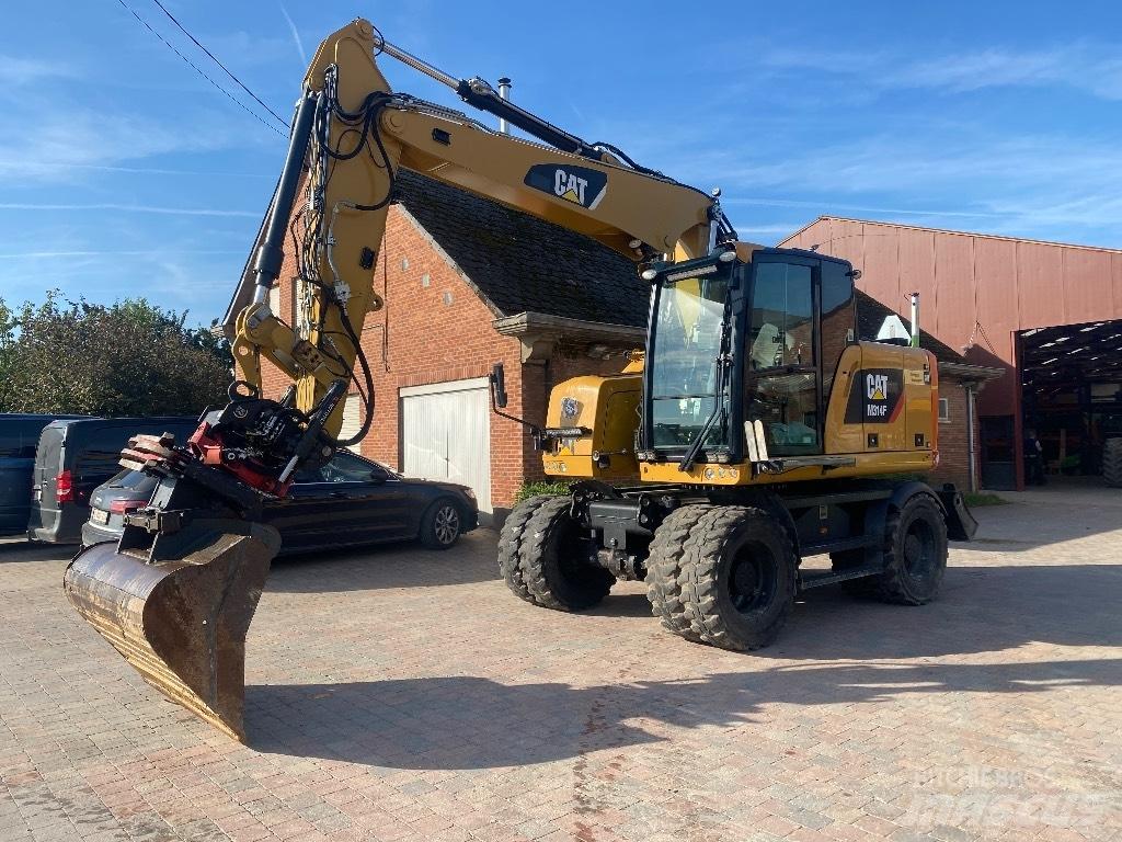 CAT M314F Kolesové rýpadlá