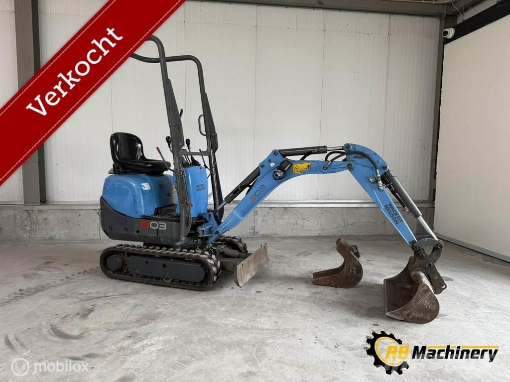 Wacker Neuson 803 Mini rýpadlá < 7t