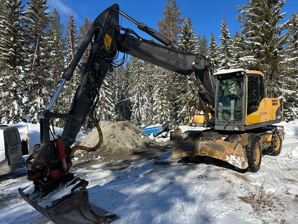 Volvo EW 160 C Kolesové rýpadlá