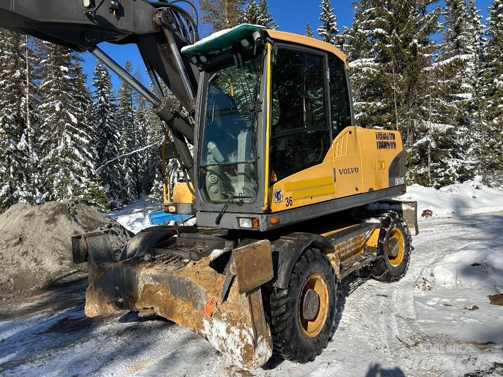 Volvo EW 160 C Kolesové rýpadlá