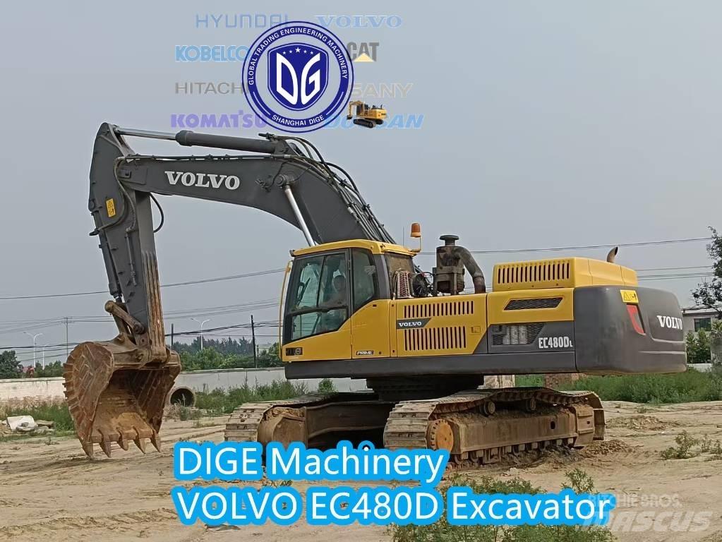 Volvo EC 480 D Pásové rýpadlá