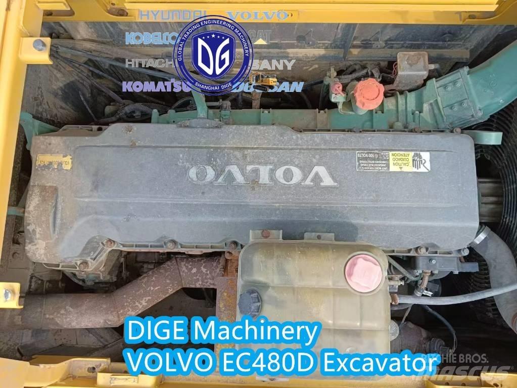 Volvo EC 480 D Pásové rýpadlá