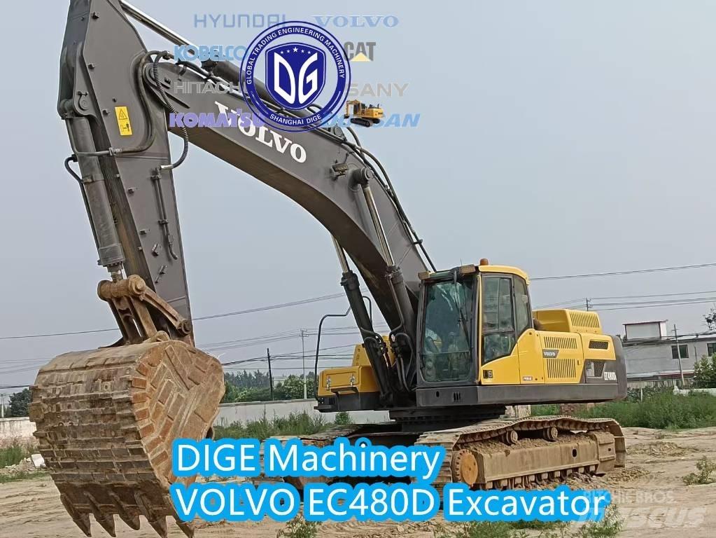 Volvo EC 480 D Pásové rýpadlá