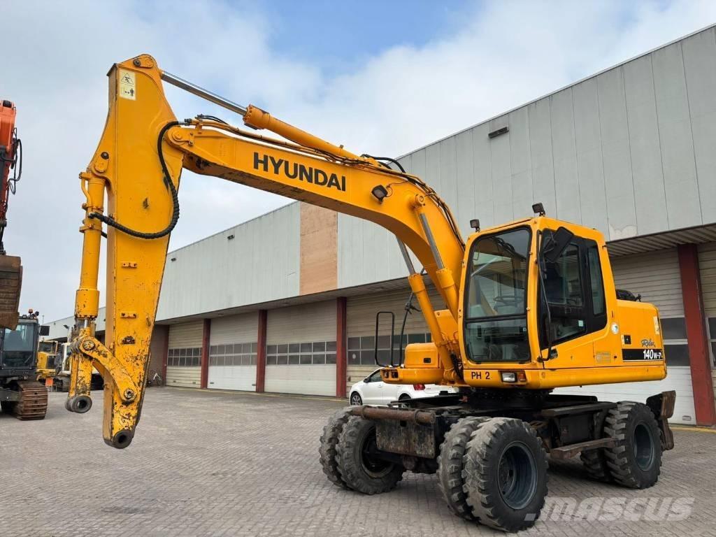 Hyundai 140W-7 Kolesové rýpadlá