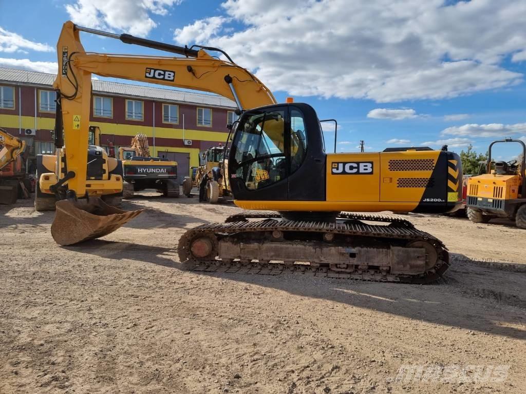 JCB JS 200 LC Pásové rýpadlá