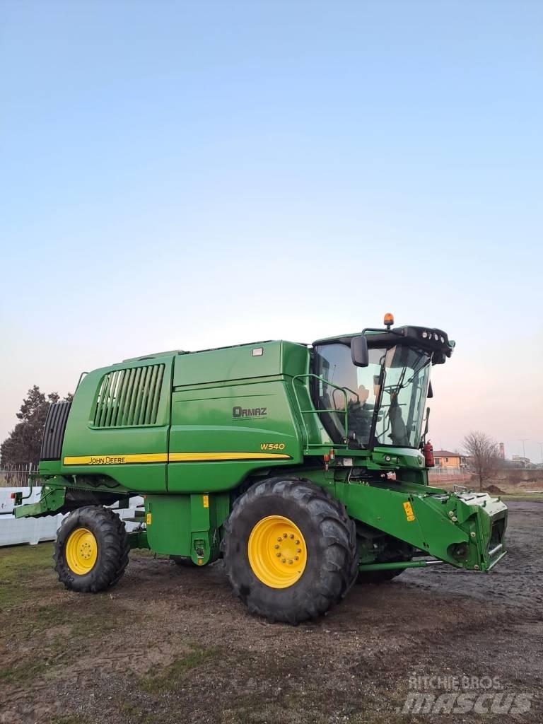John Deere W 540 Kombinované zberacie stroje