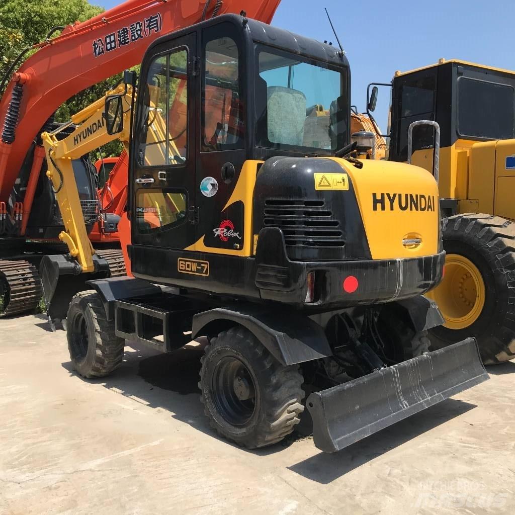 Hyundai 60 W Kolesové rýpadlá