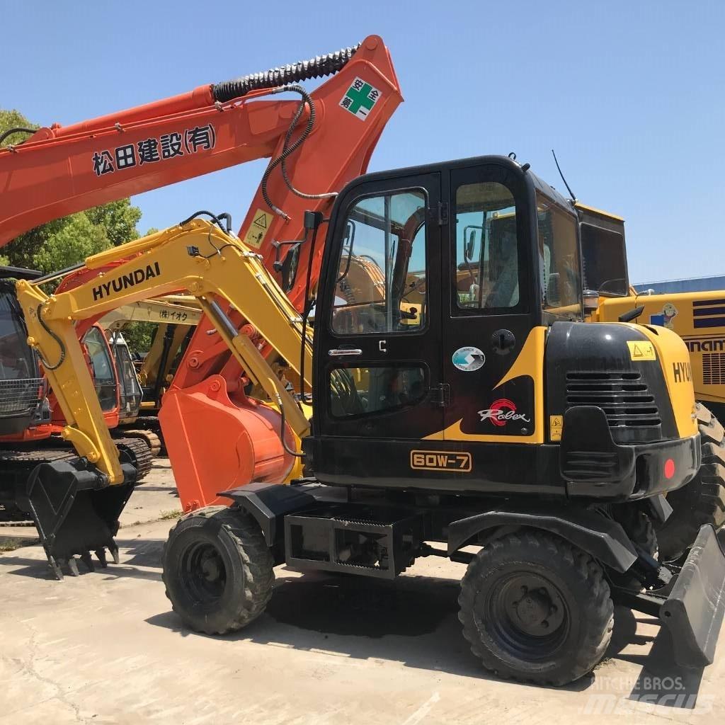 Hyundai 60 W Kolesové rýpadlá