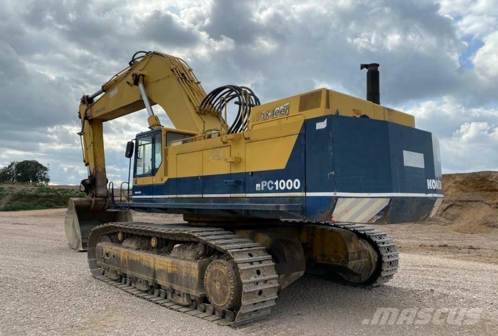Komatsu PC 1000-1 Pásové rýpadlá
