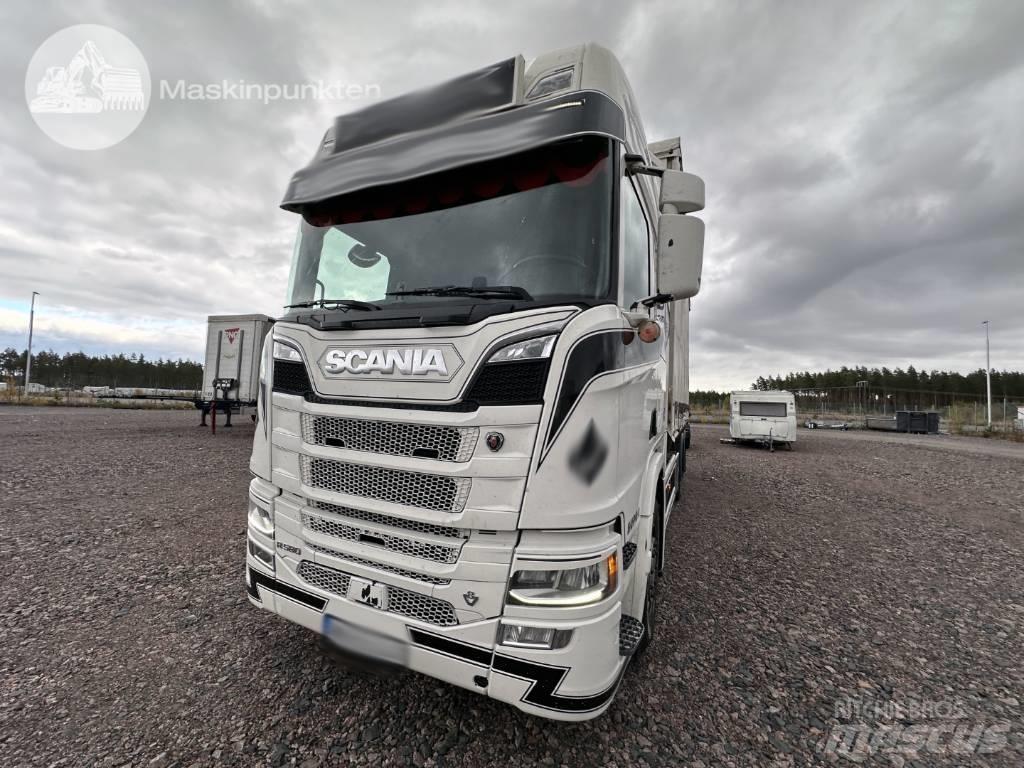 Scania R 580 Nosiče kontajnerov/Prepravníky kontajnerov