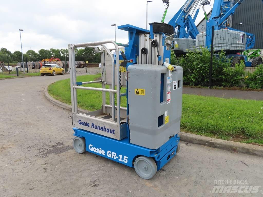 Genie GR 15 Vertikálne stĺpové výťahy