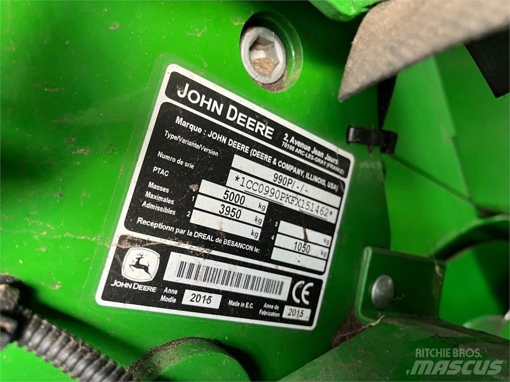 John Deere 990 Lisy na okrúhle balíky
