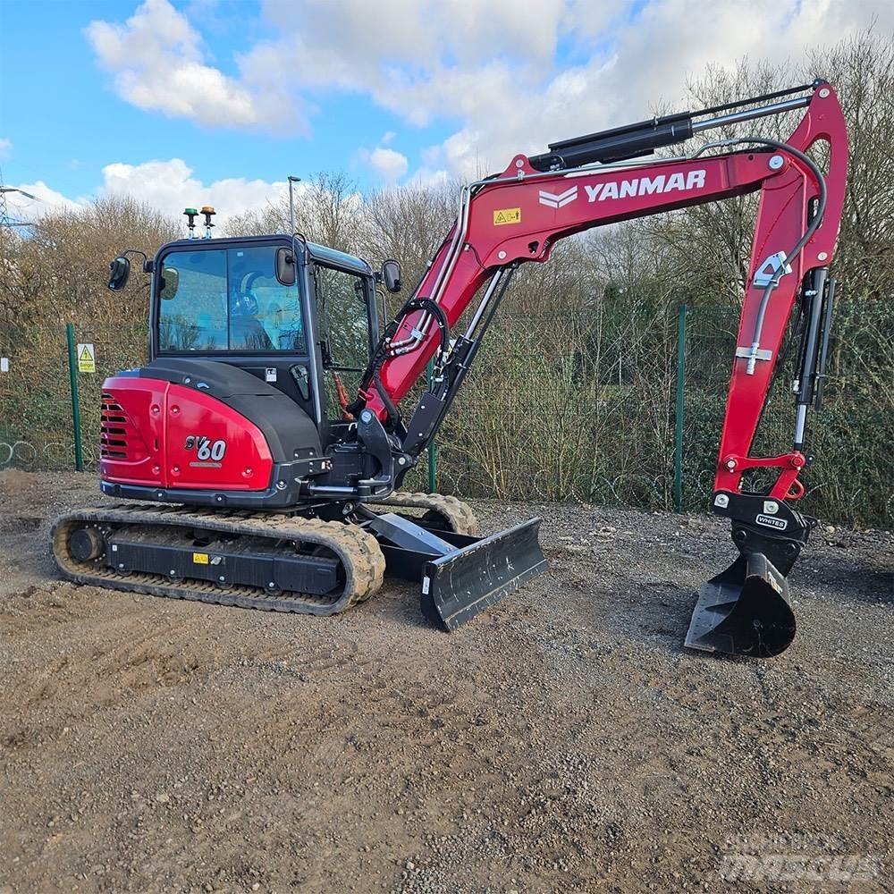 Yanmar SV 60 Pásové rýpadlá